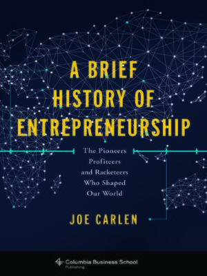 cover image of A Brief History of Entrepreneurship